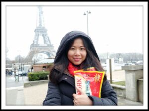 Bánh Phồng Sữa Nhơn Hoàng Đã Tới Paris