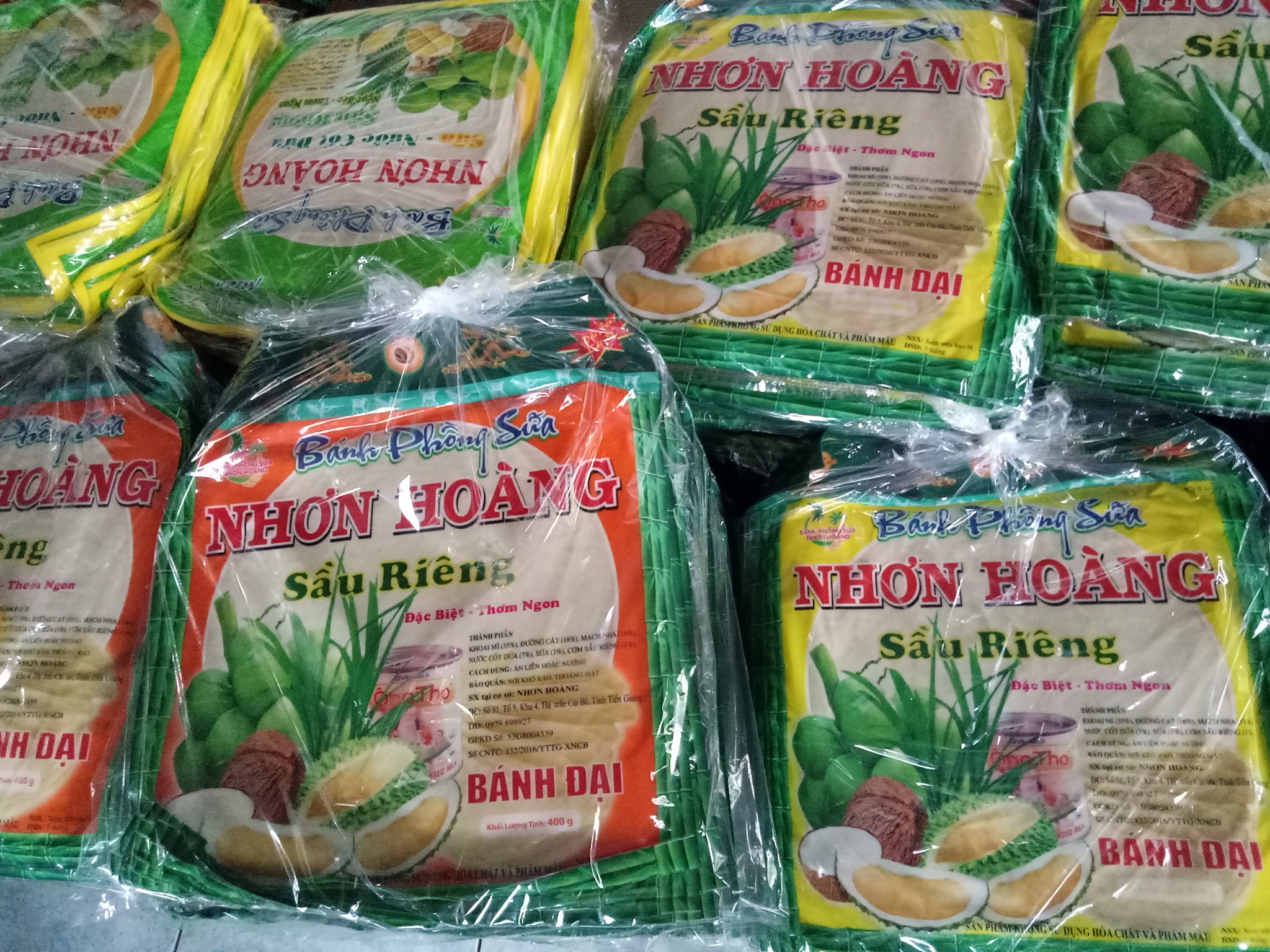 Bánh Phồng Sữa Đã Có Nhiều Loại Khối Lượng